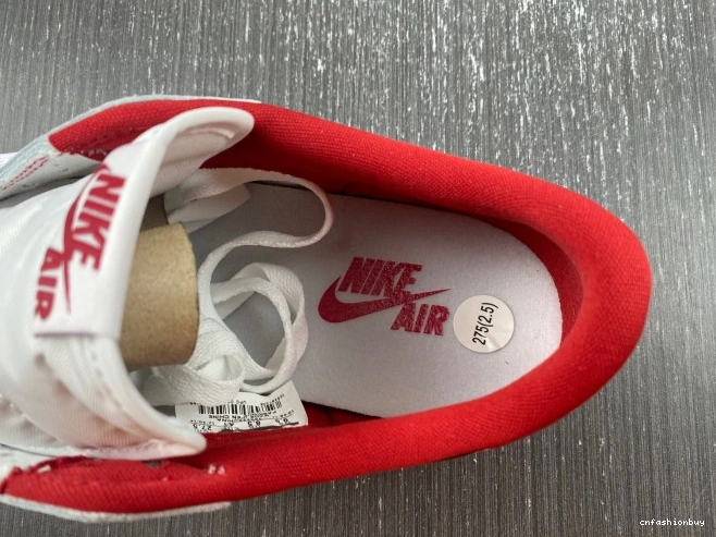 Low 1 Red Retro Varsity Jordan 705329-101 White 0825